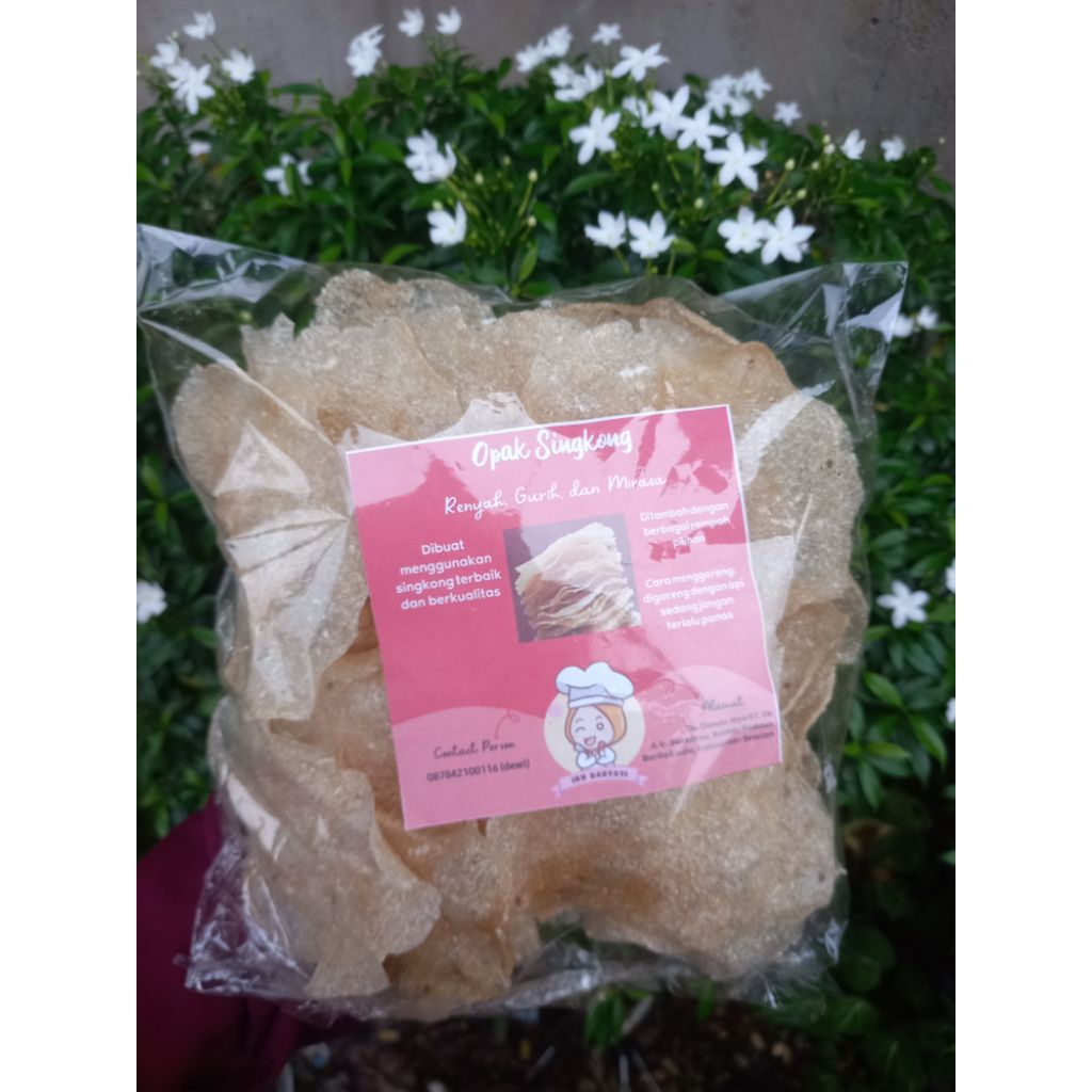 

[Ready] Opak Singkong Mentah Isi 200 gram Rasa Bawang Ketumbar