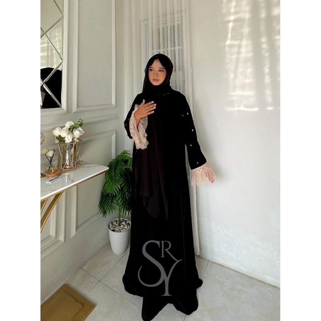 bestpromo alisa abaya // abaya terbaru // abaya viral 2025// baju mewah // abaya hitam// gamis