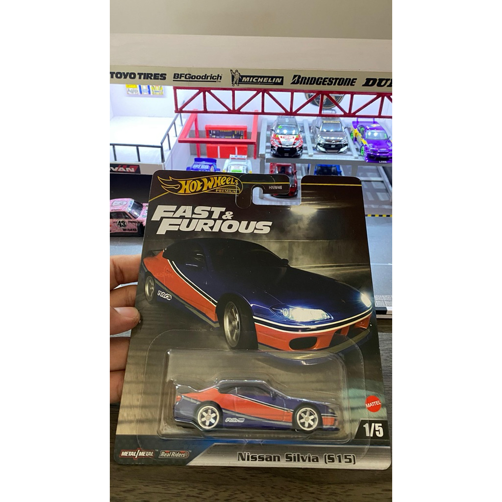 Hotwheels premium Nissan silvia s15