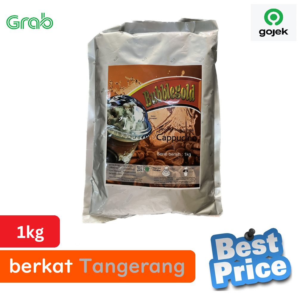 

Bubblegold Serbuk Minuman Instan Berbagai Rasa 1kg