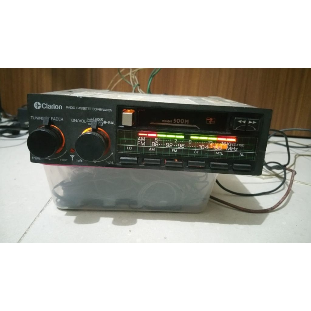 tape mobil jadul clarion bluetooth