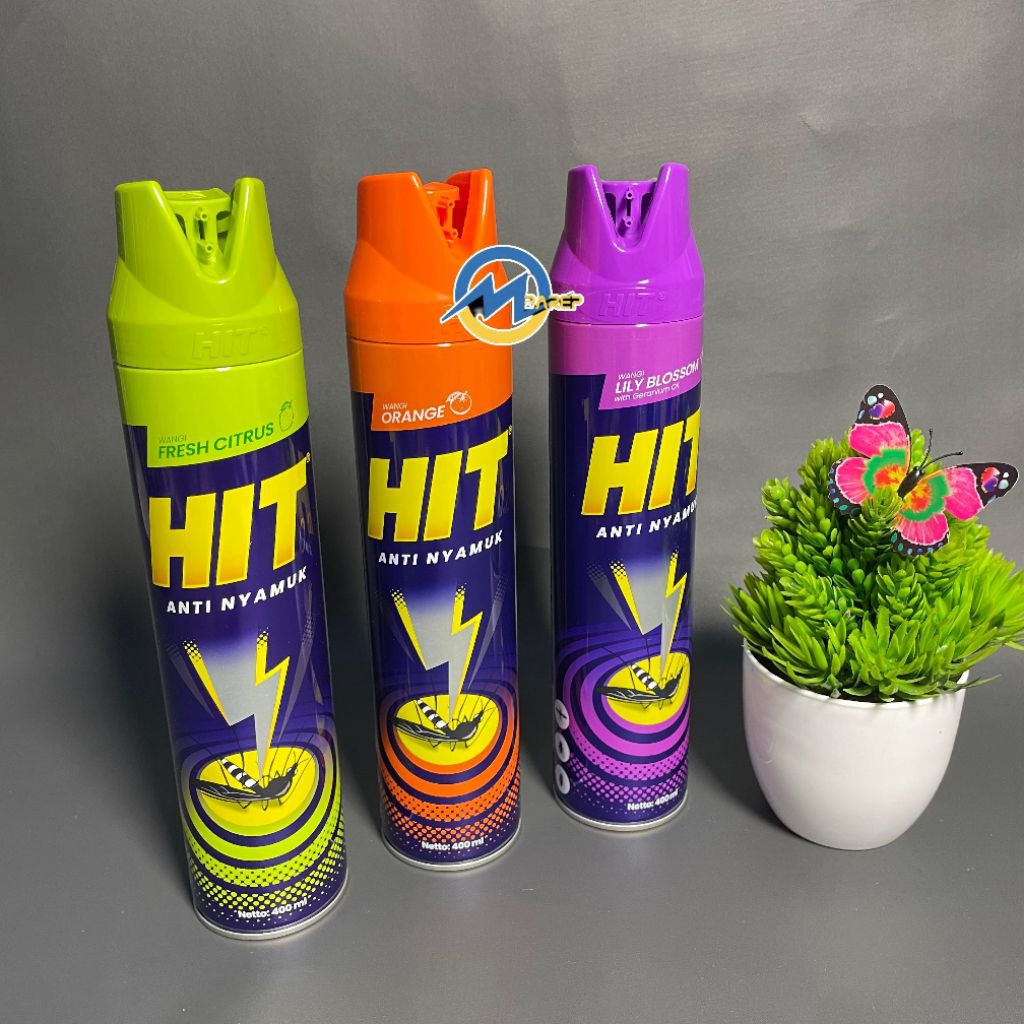 Hit Semprot 400 ML-Hit Anti Nyamuk Dan Serangga