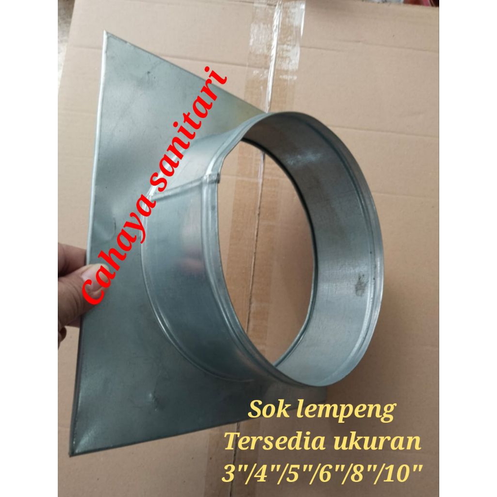 Sok lempeng sambungan flexible ducting / konektor sambungan flexible ducting