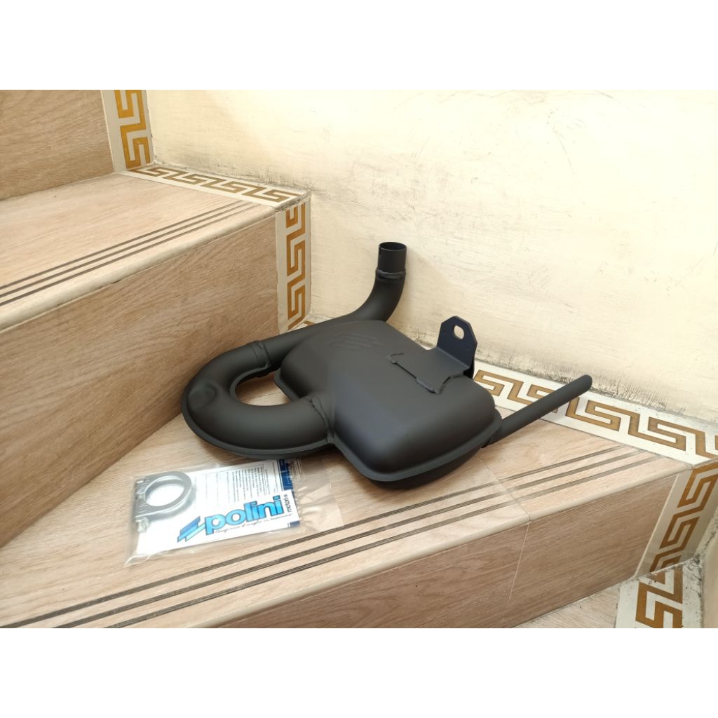knalpot bigbox polini vespa vbb super sprint original