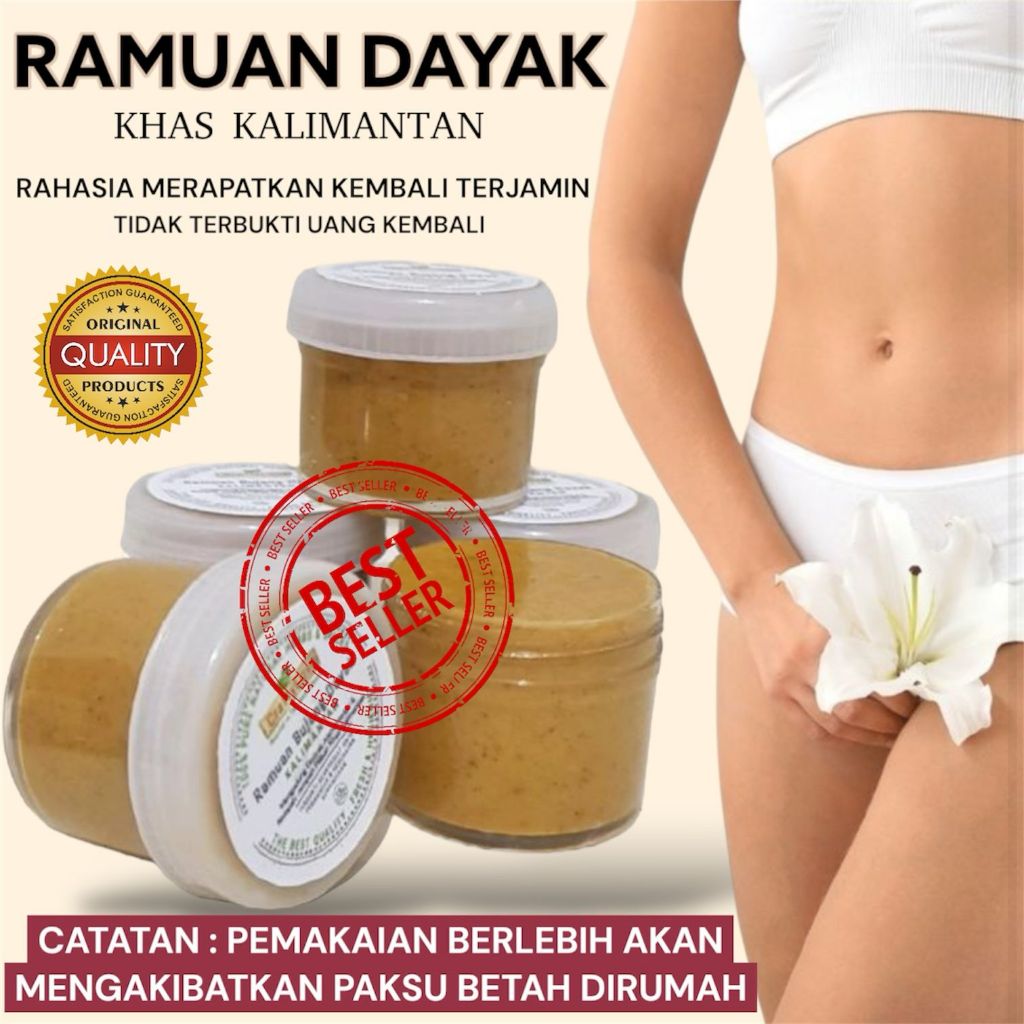 [ PAKET 2PCS RAMUAN DAYAK ] PERAWAN KEMBALI RAPET RAMUAN DAYAK HERBAL ASLI KALIMANTAN RAMUAN BUJANG 