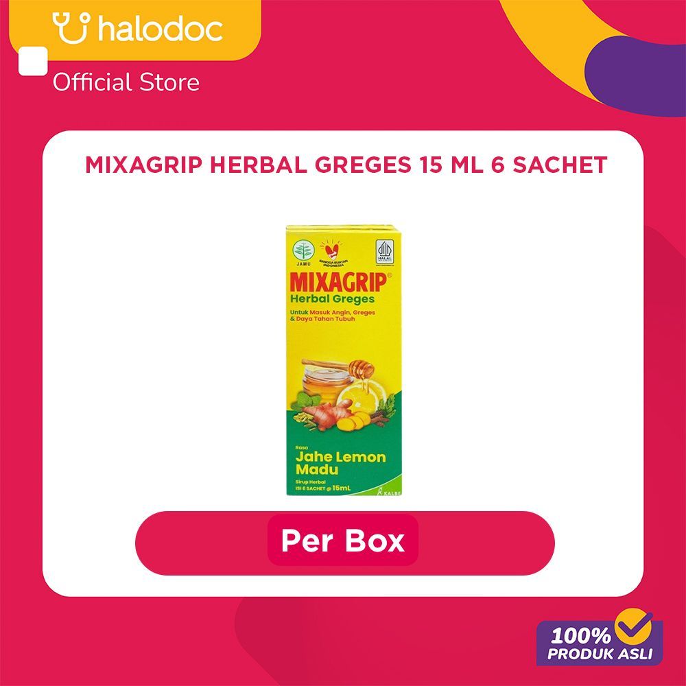 Mixagrip Herbal Greges 15 ml 6 Sachet
