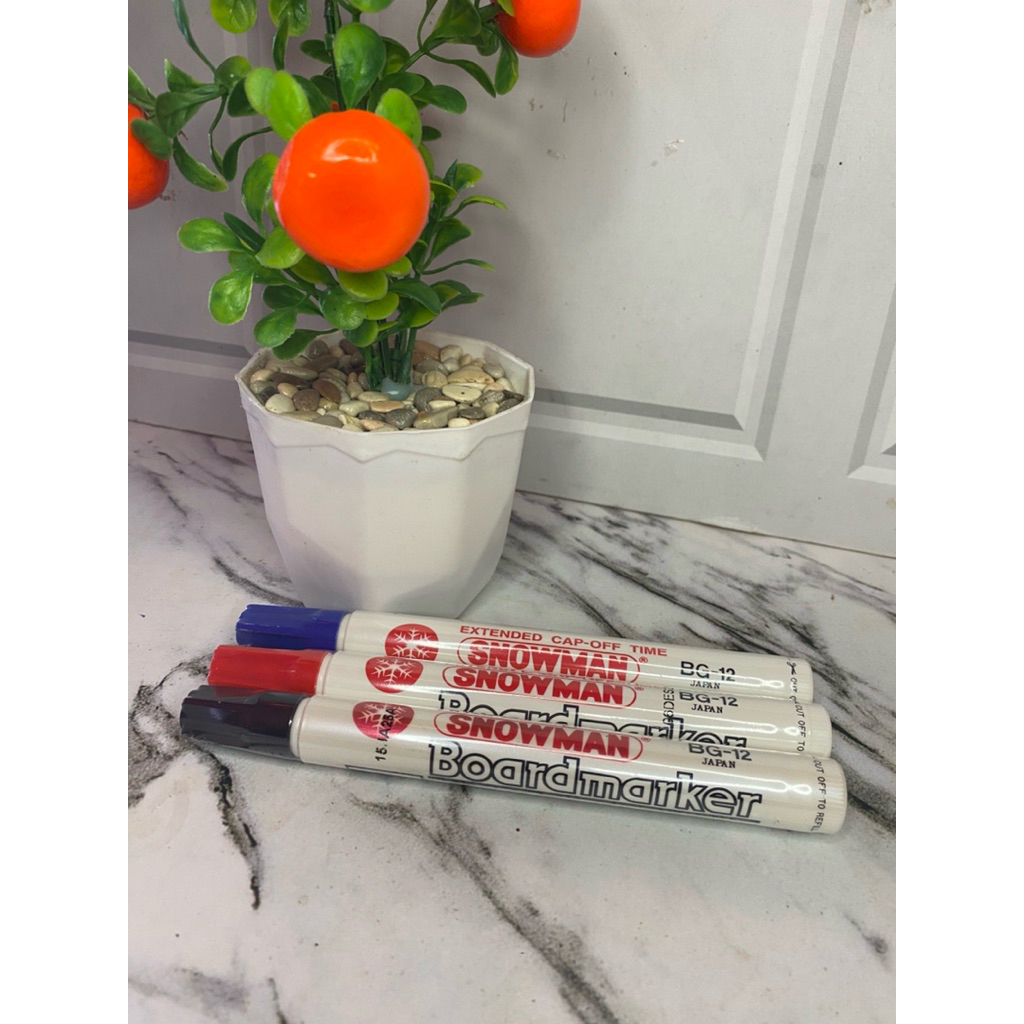 

Spidol SNOWMAN BROADMARKER | spidol snowman | spidol papan tulis | spidol besi | spildol snowman murah