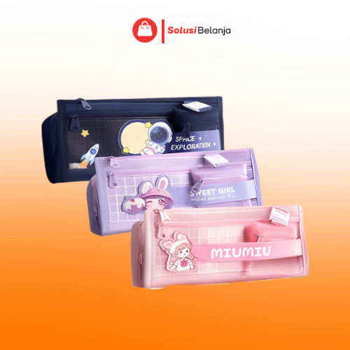 

Kotak Pensil Ala Korean Student Motif Kartun Lucu Kotak Pensil Karakter Kartun Y3504