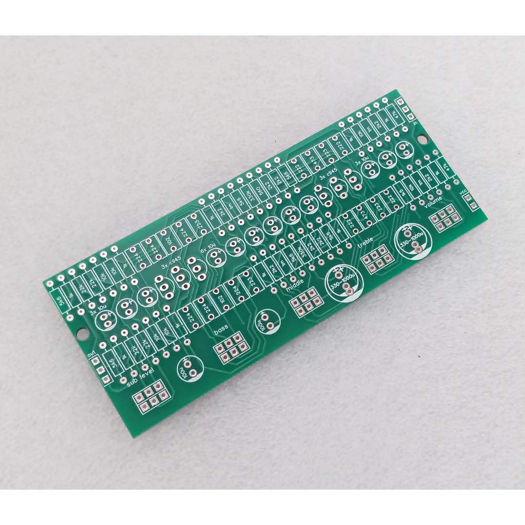PCB Stereo Tone Control Transistor Plus Middle Dan Subwoofer