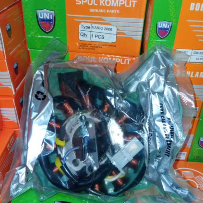 SPULL SPUL STATOR ASSY PLUS PULSER MOTOR HONDA VARIO 110 KARBU VARIO CW LAMA KVB UNITHAI