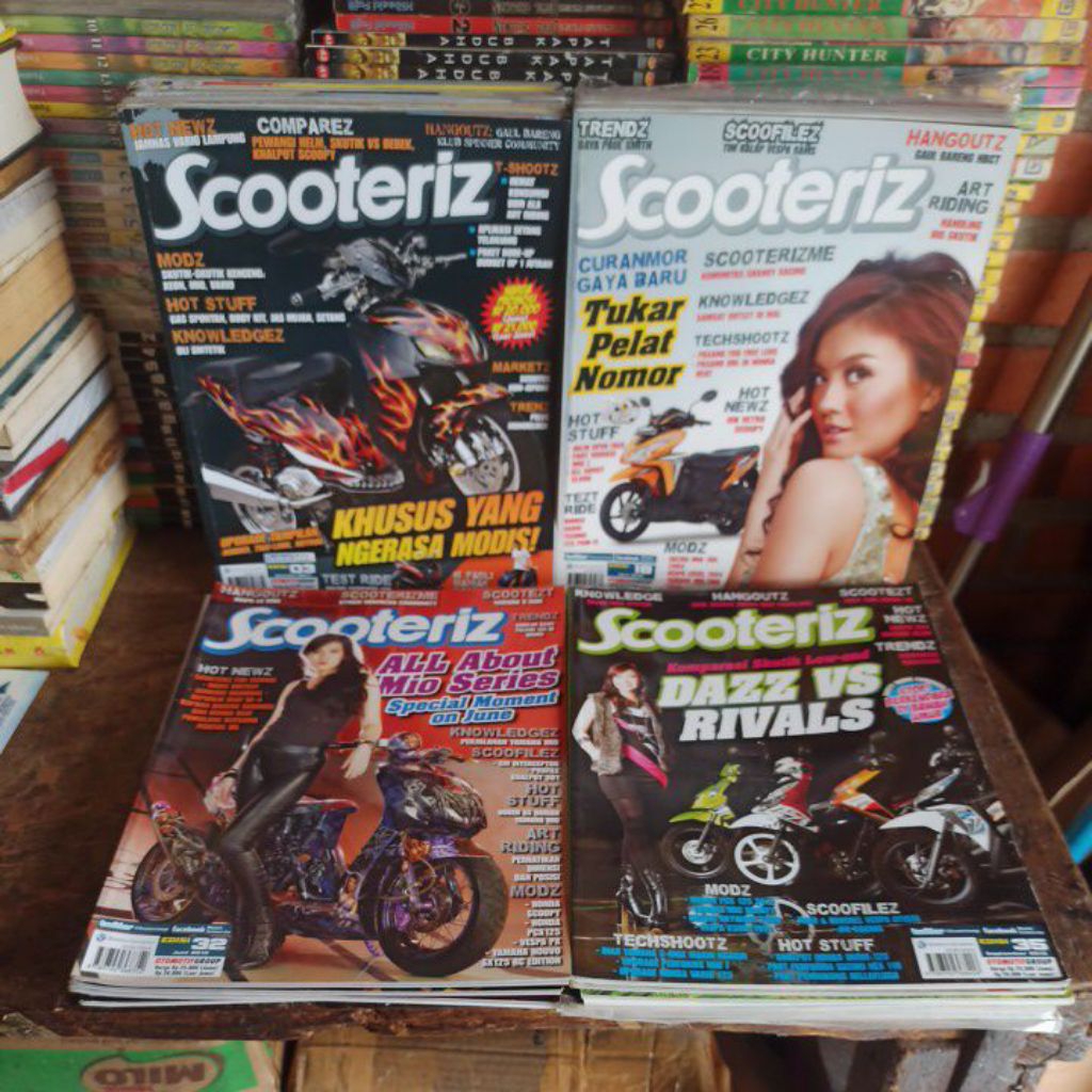 Majalah Otomotif - Majalah Scooteriz - majalah motor - majalah modifikasi.