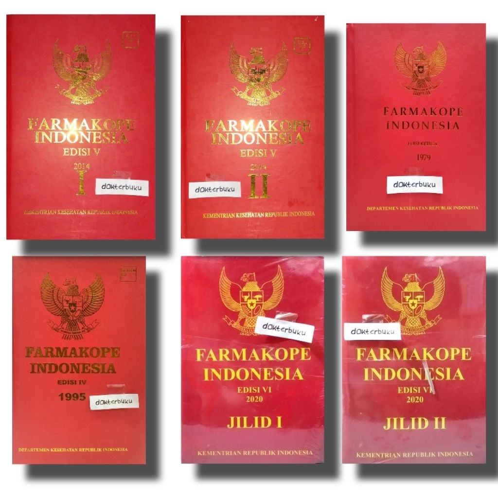 FARMAKOPE INDONESIA EDISI 3,4,5,6