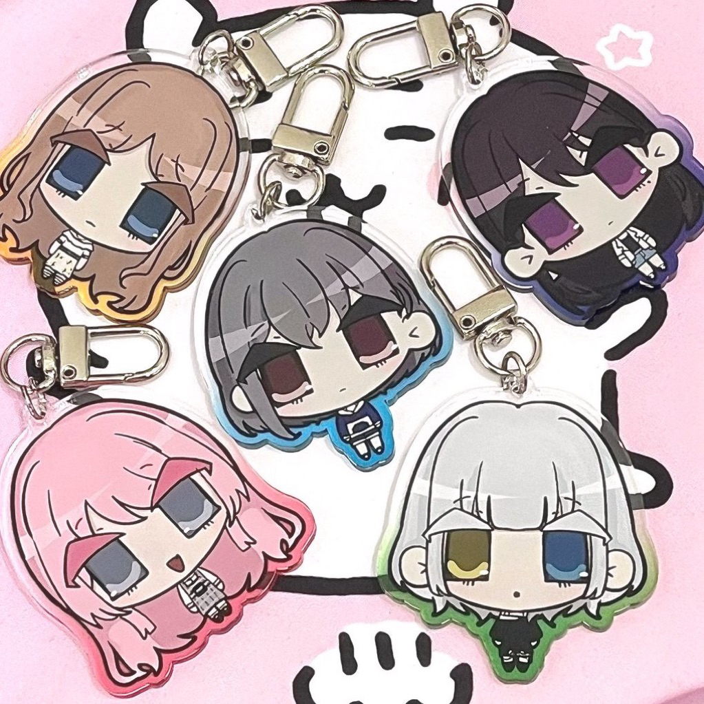 Ave Mujica MyGo Bang Dream Bandori Fanmerch Keychain