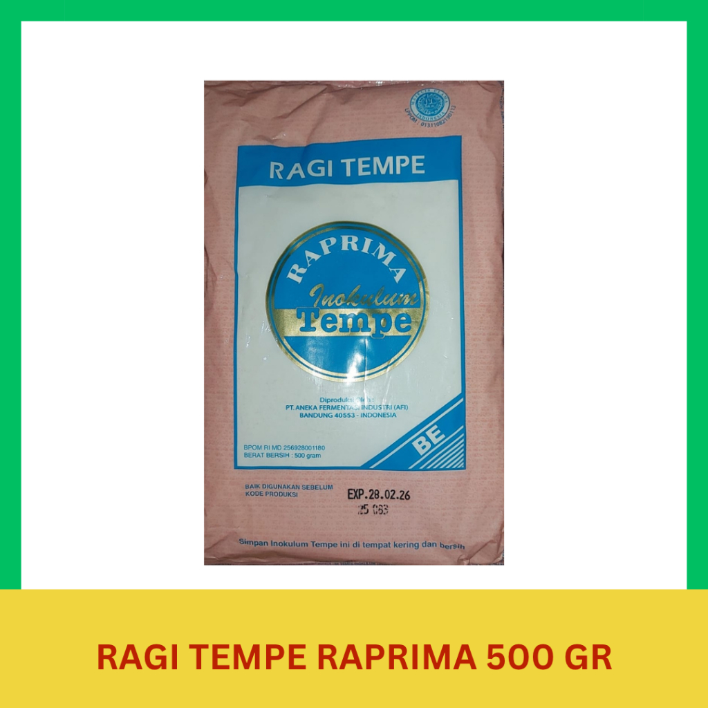 

Ragi Tempe Raprima 500gr