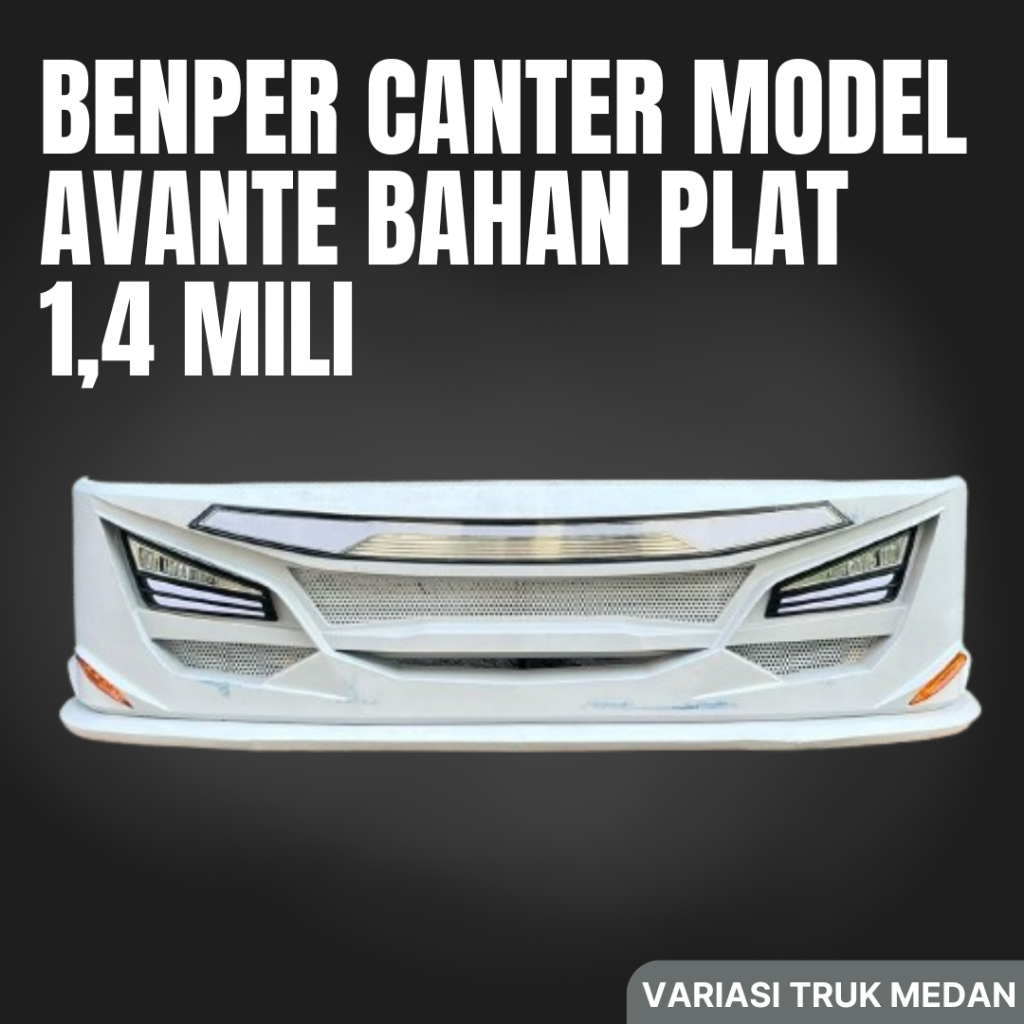 BEMPER CANTER MODEL AVANTE BAHAN PLAT