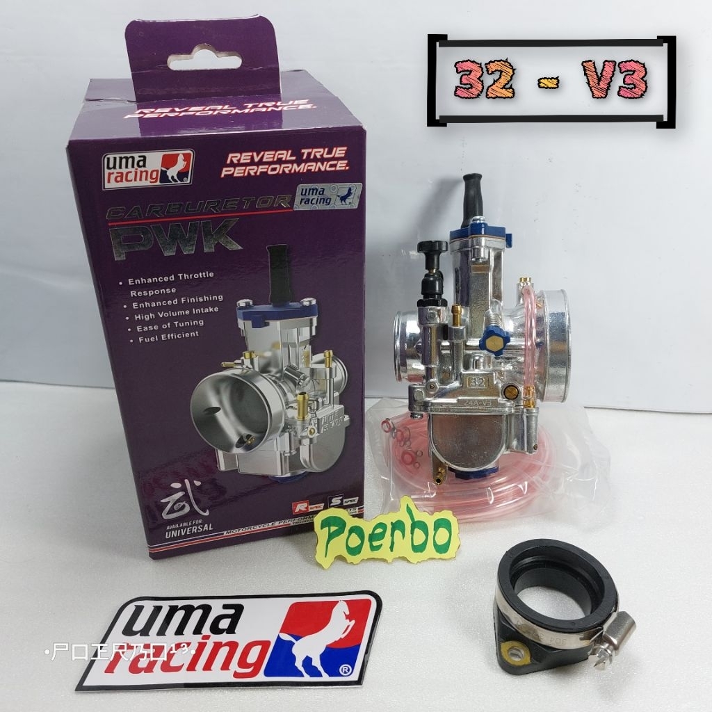 KARBURATOR UMA RACING V3 32mm karbu pwk uma 32MM