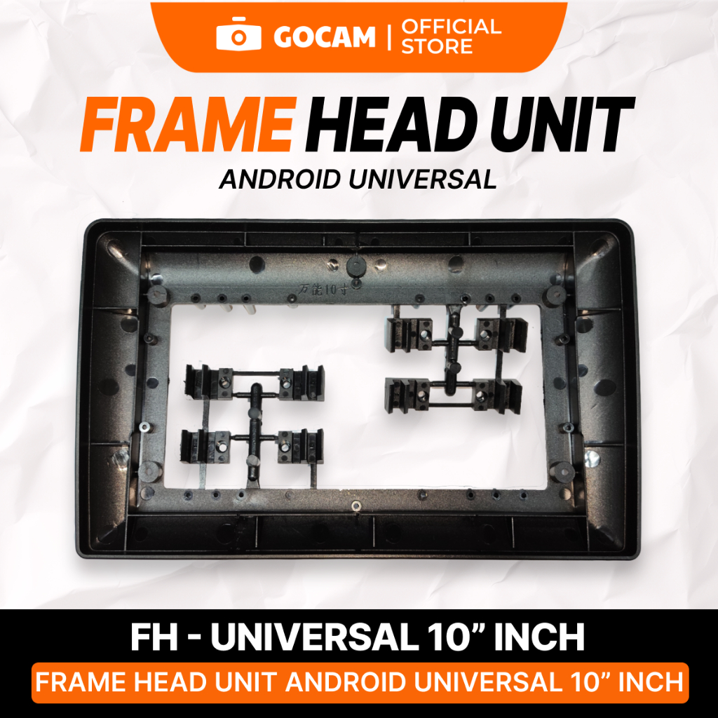 GOCAM Frame Android Head Unit - Universal 10 Inch