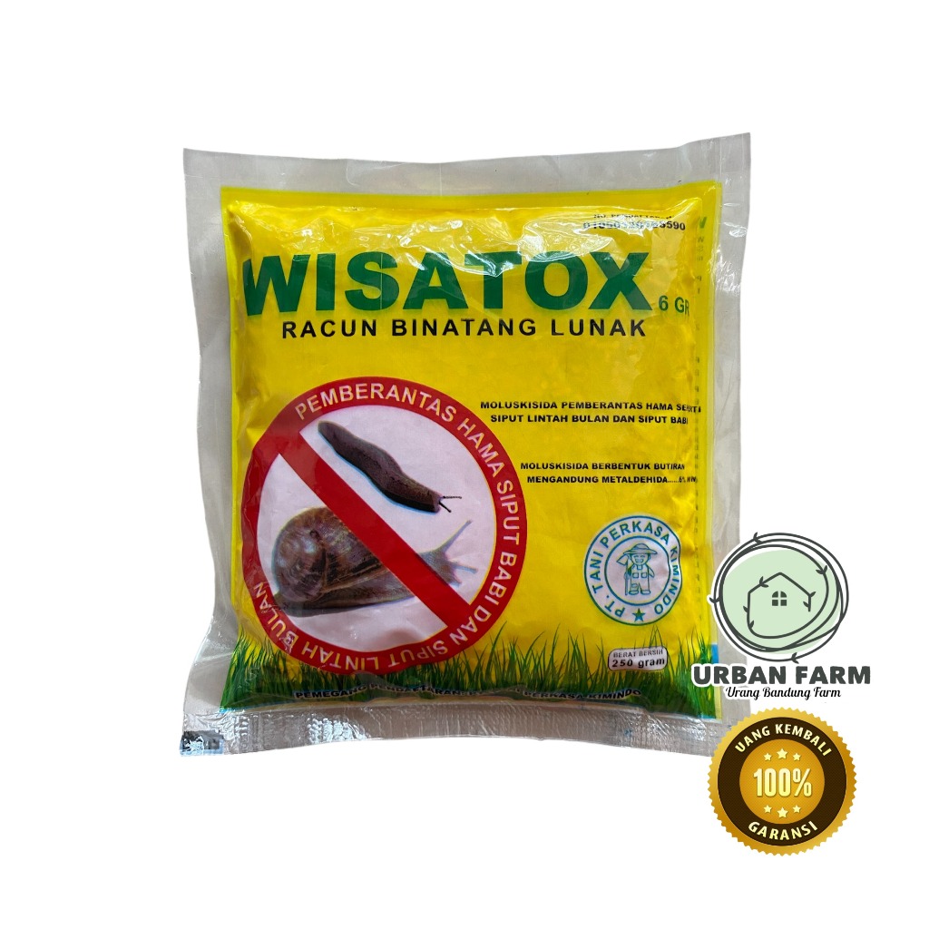 Obat Keong WISATOX 6GR Kemasan 250gram - Racun Keong