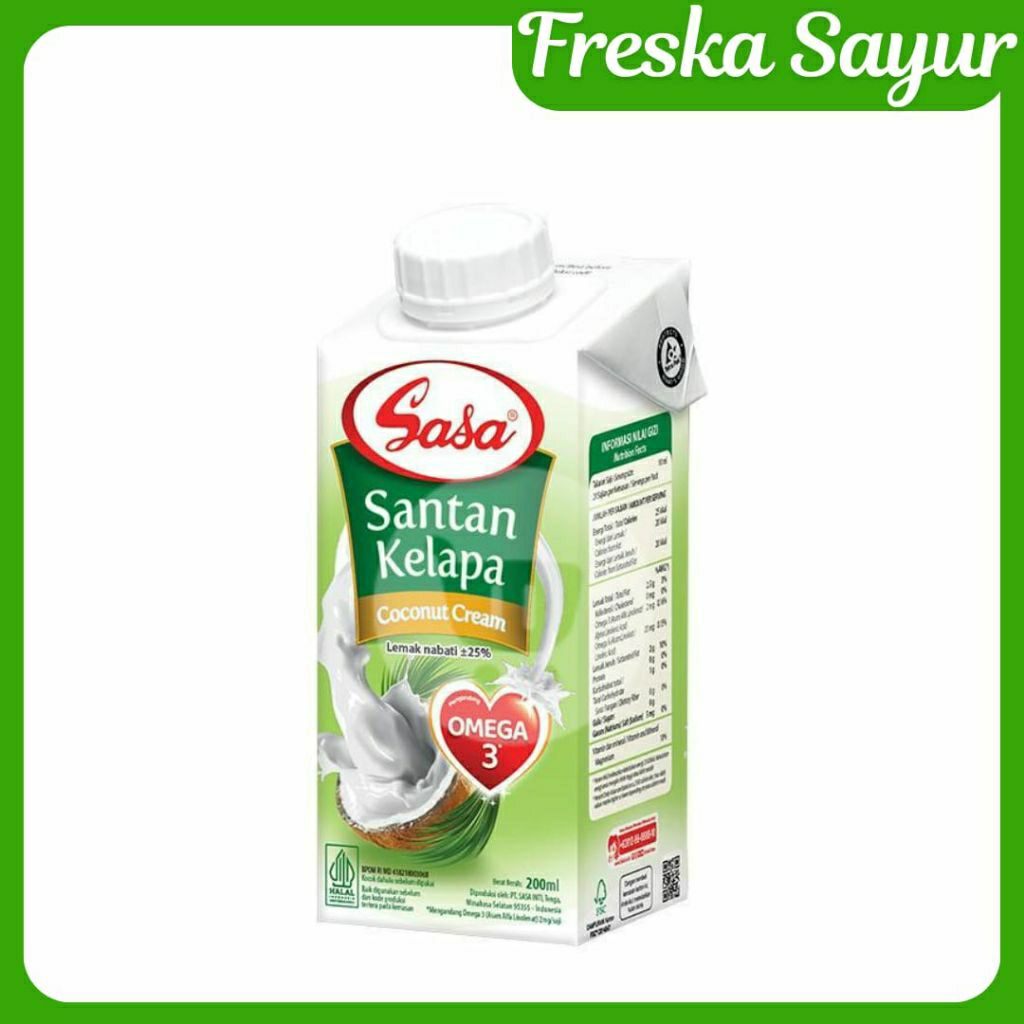 

Sasa Santan Instan Cair 200 ml