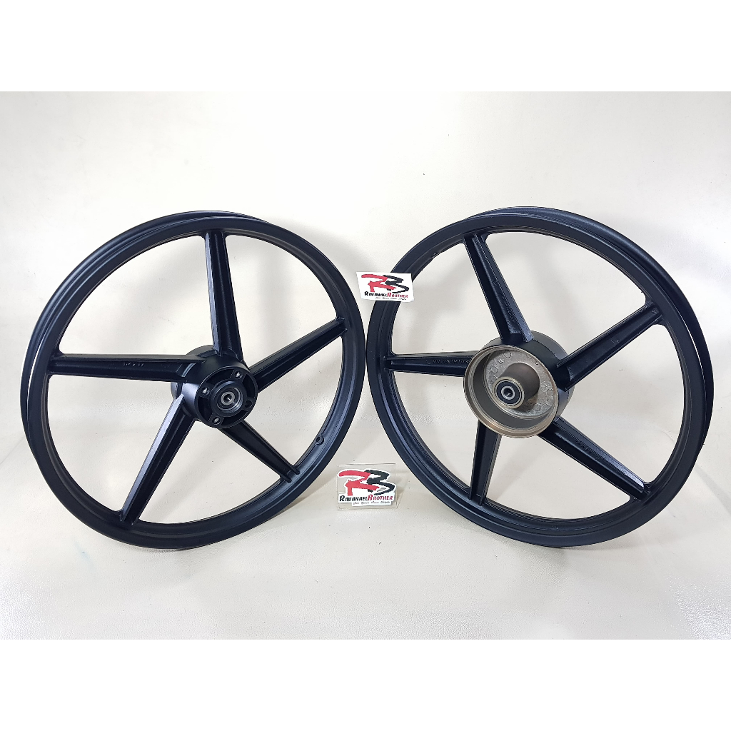 Pelek Velg Racing Vrossi V Rossy Rossi ZIGEN GOOSE Satria 2 Tak 2T Palang 5 P5 Belakang Rem Tromol