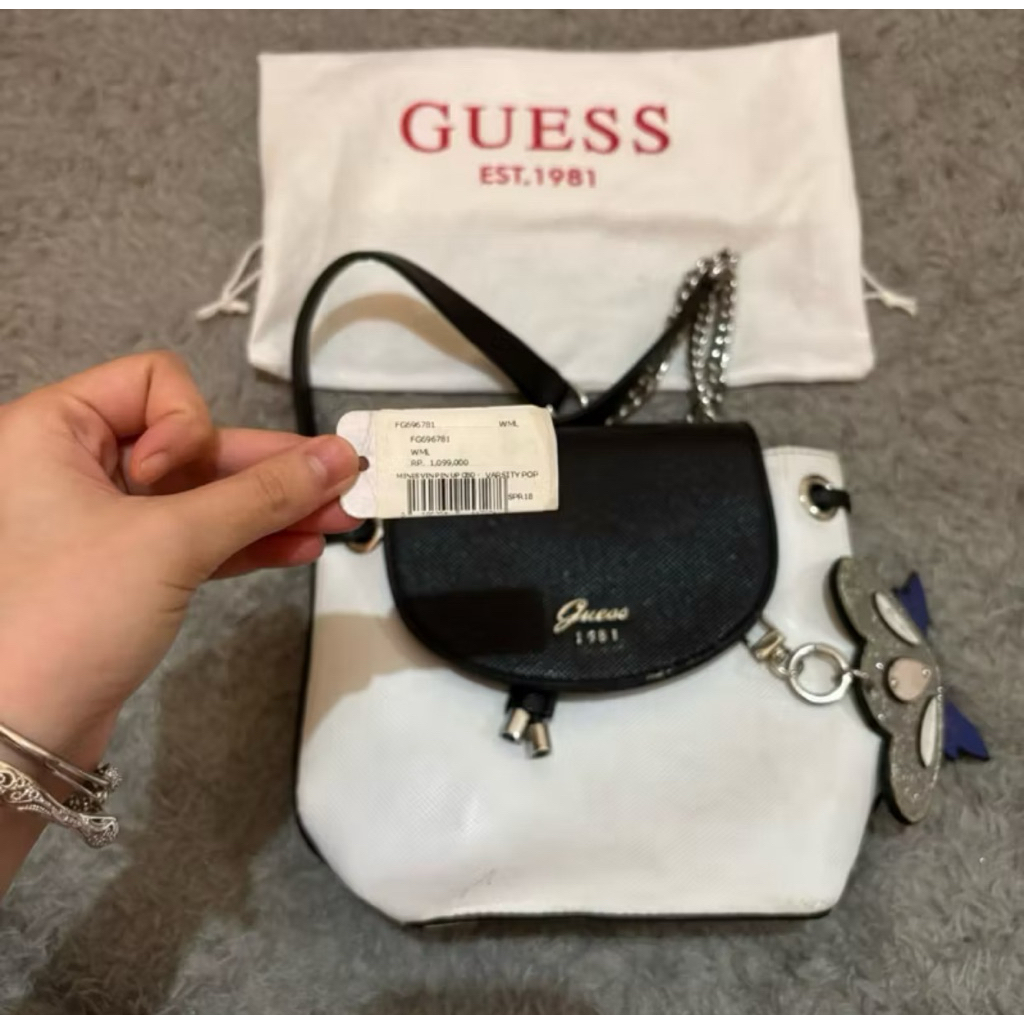 preloved backpack guess original