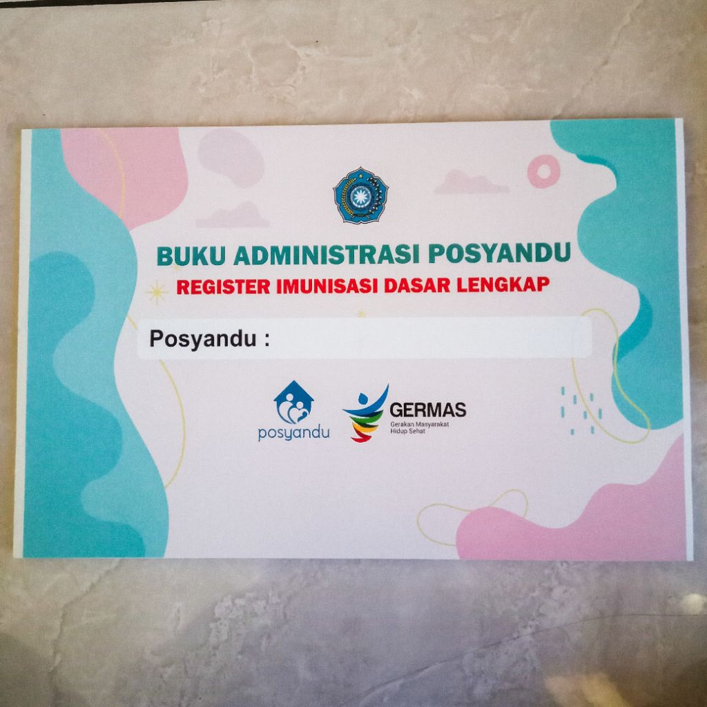 

BUKU POSYANDU, BUKU IMUNISASI, BUKU PKK (REGISTER IMUNISASI DASAR LENGKAP), buku administrasi posyandu