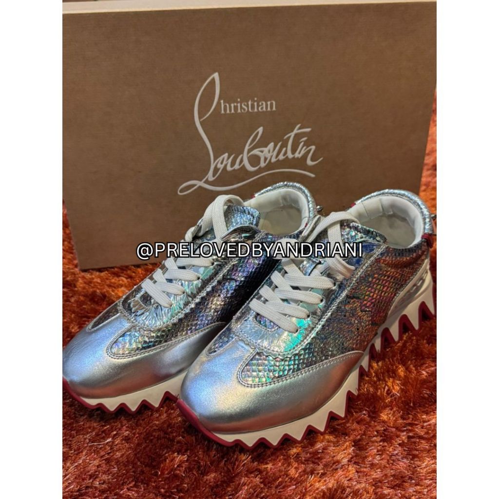 PRELOVED Christian Louboutin Loubishark Sneaker PRELOVED BY ANDRIANI