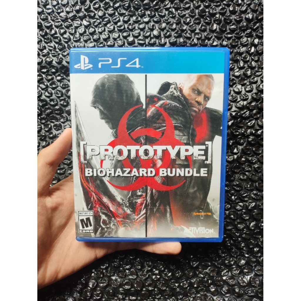 kaset ps4 prototype biohazard bundle