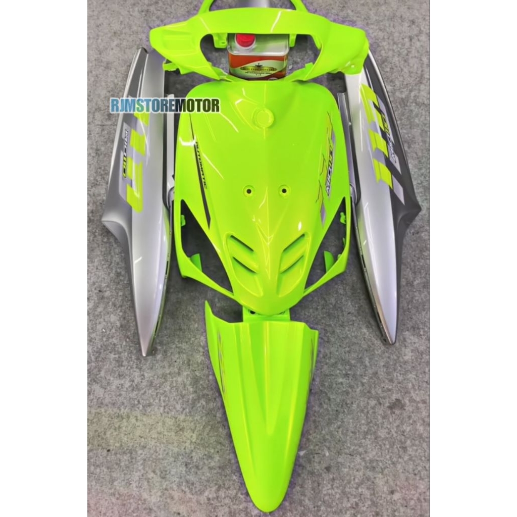 full body halus yamaha mio sporty kuning stabilo lembayung gold Vietnam style