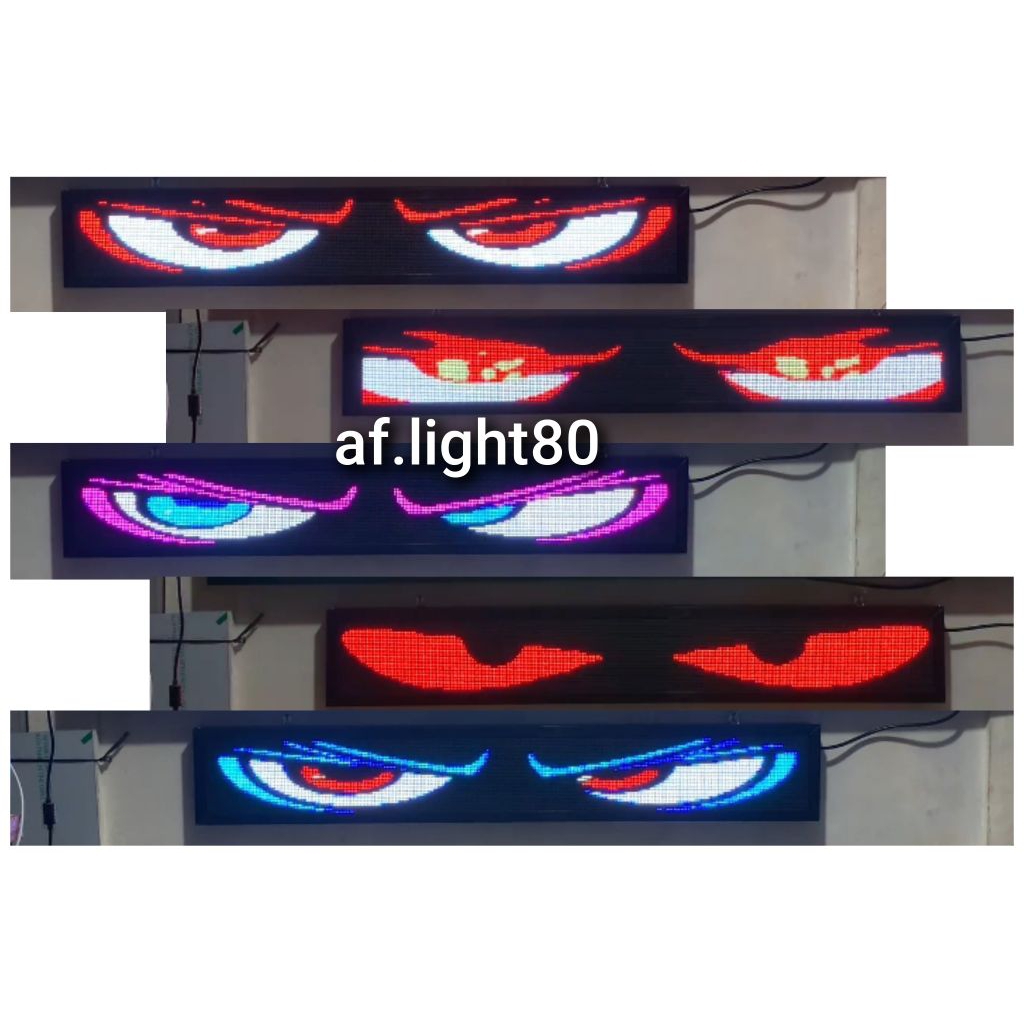 Lampu Strobo Mata Canter Elf Giga L300 Traga P5 Rgb original Full Colour 12/24 volt