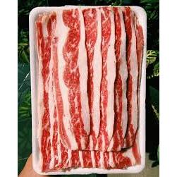 

BEEF SLICE MIX FAT/ MIX SLICE AUS/ DAGING SLICE / DAGING SURABAYA /500 gram