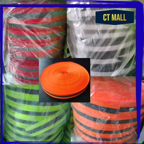 

Pita Skotlet / Schotlight | Warna Stabilo | Lebar 1-2 inch | 100 meter