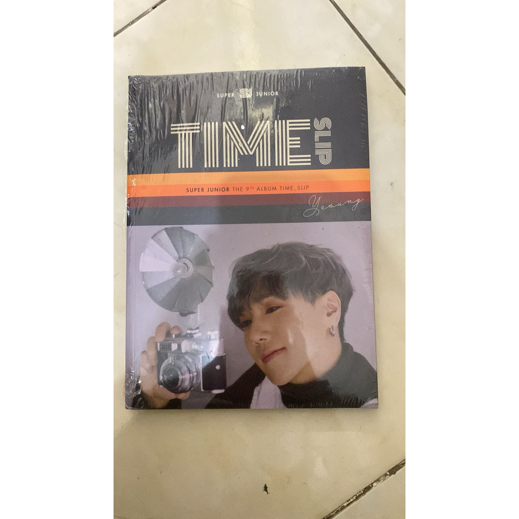 OFFICIAL ALBUM Super Junior TIME SLIP – Yesung version SEALED