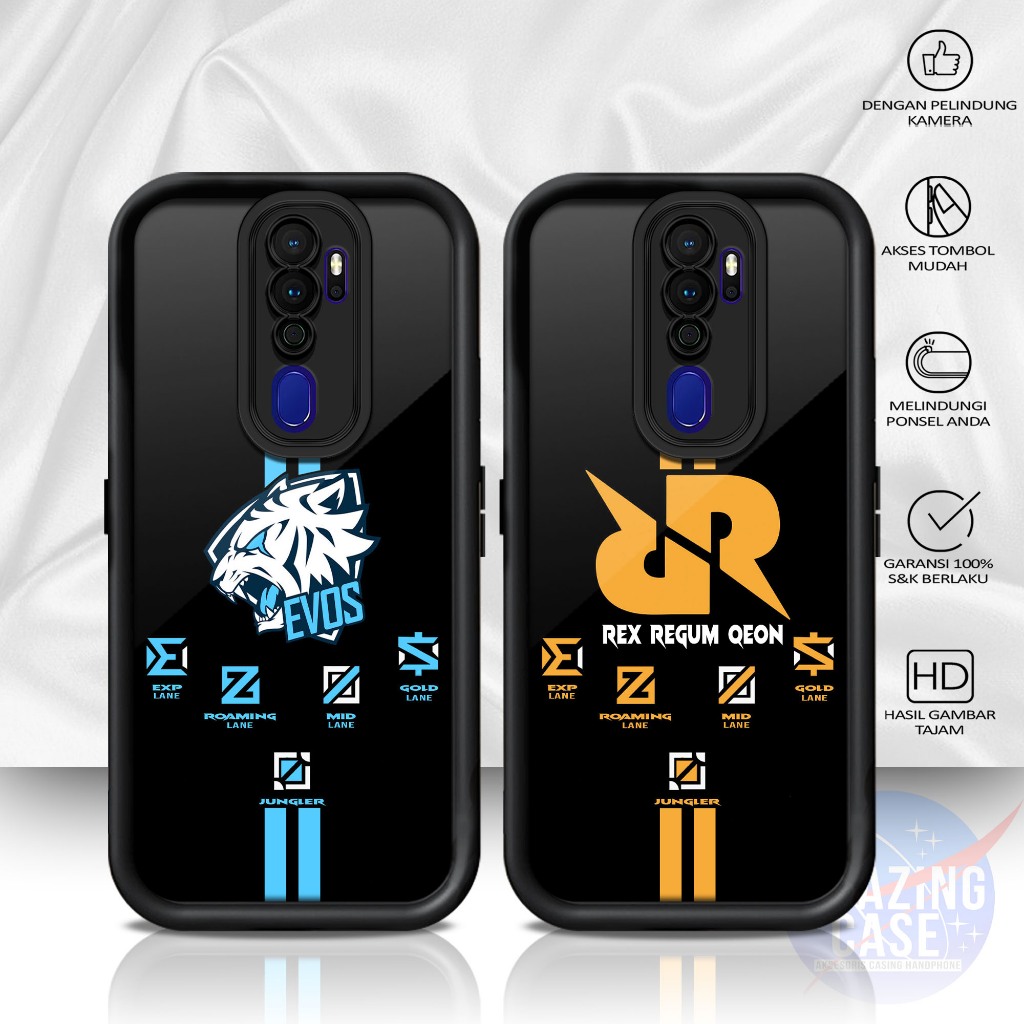 Case Premium Compatible For OPPO A5 2020 A9 2020  Motif MLBB Casing Softcase Glossy Anti Jamur