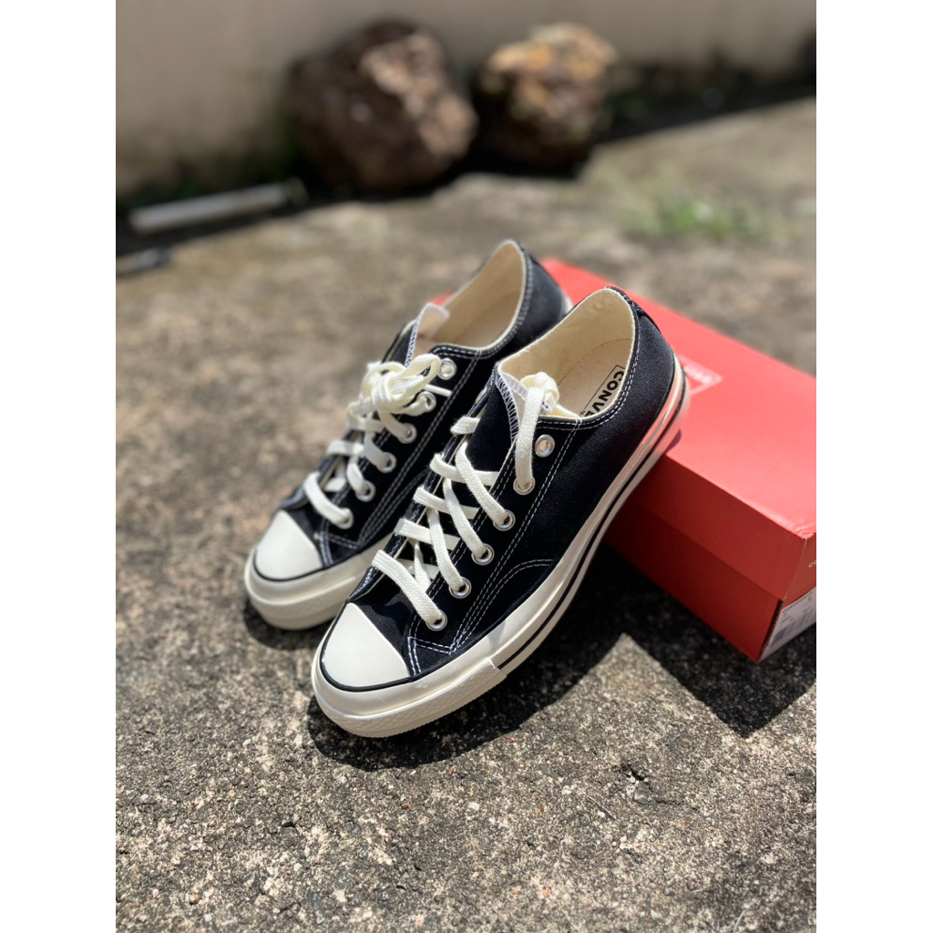 CONVERSE 70s LOW BLACK WHITE ORIGINAL