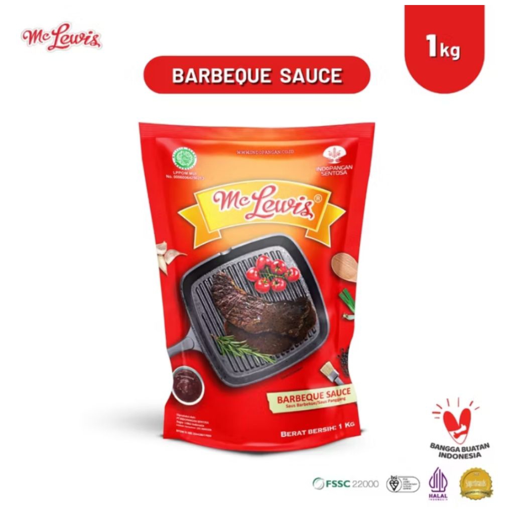 

Saos Barbeque McLewis 1 Kg