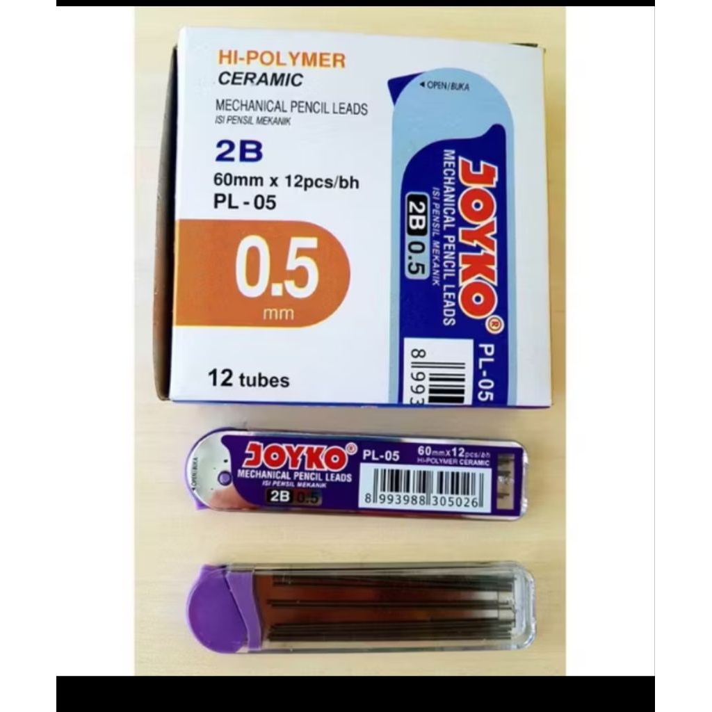 

Isi mekanik joyko/isi pensil mekanik joyko 0.5/refil mekanik joyko