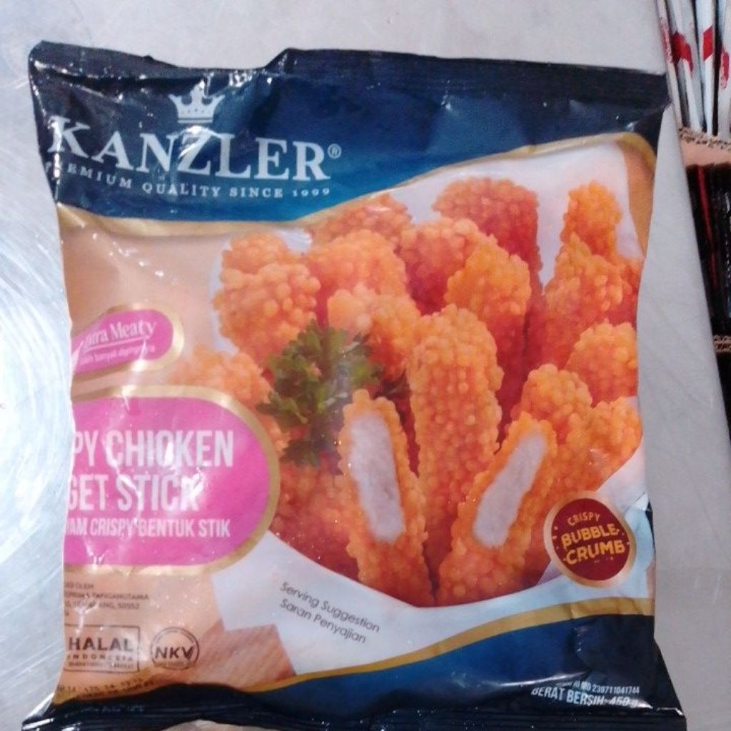 

Kanzler Crispy Chicken Nugget Stick 450gr