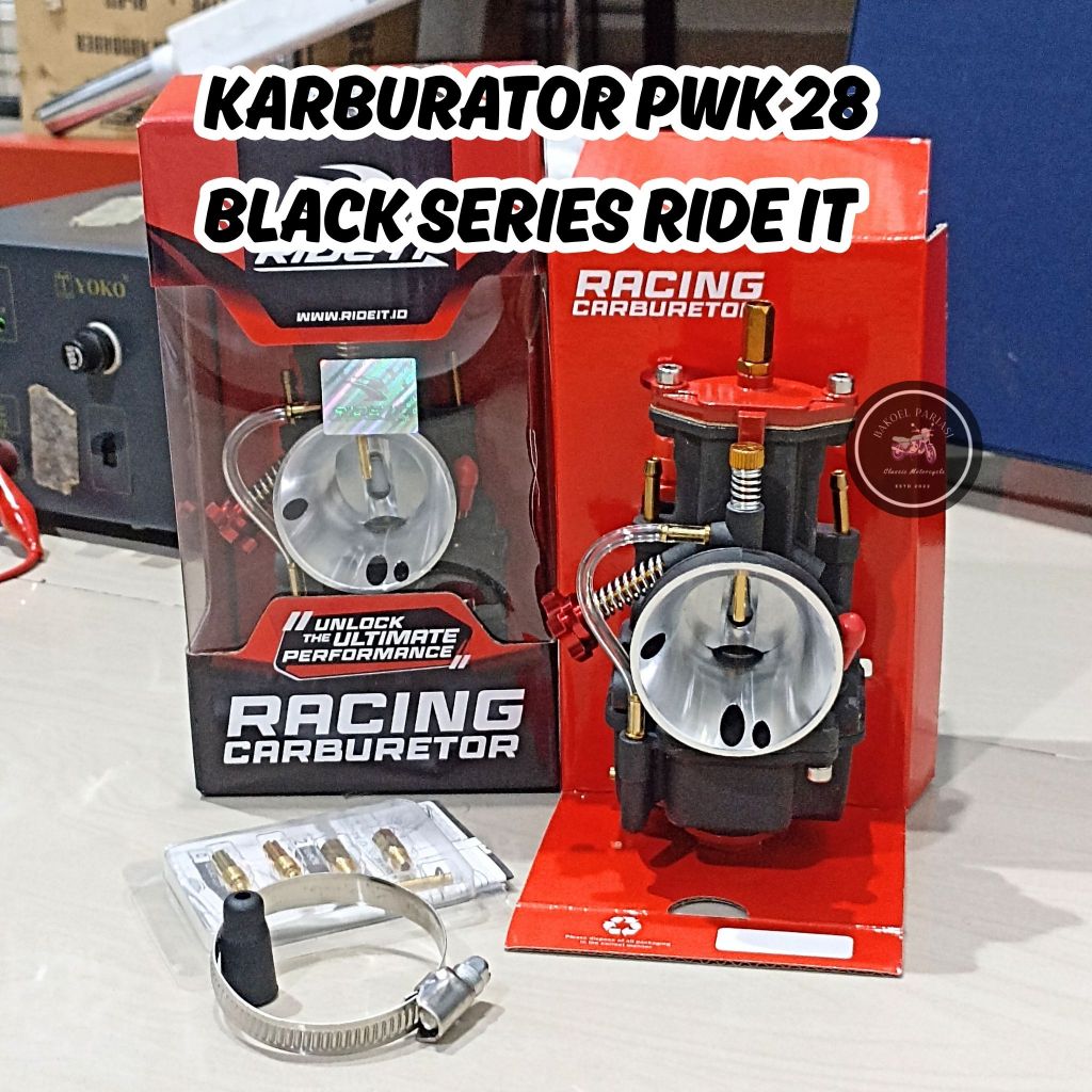 KARBURATOR PWK 28 BLACK SERIES RIDE IT CARBU PWK 28 ORI RIDE IT