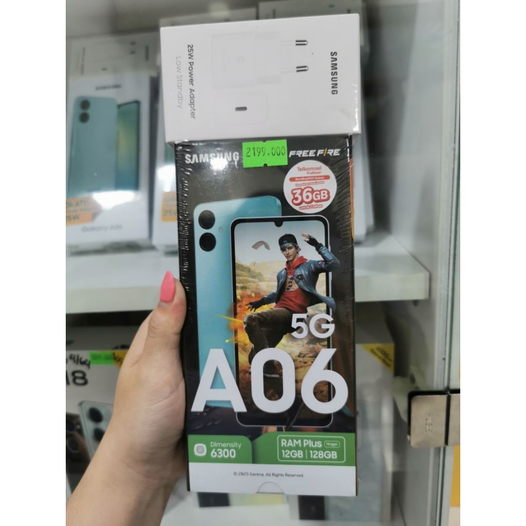 Samsung A06 5G RAM 6/128 GB Garansi Resmi