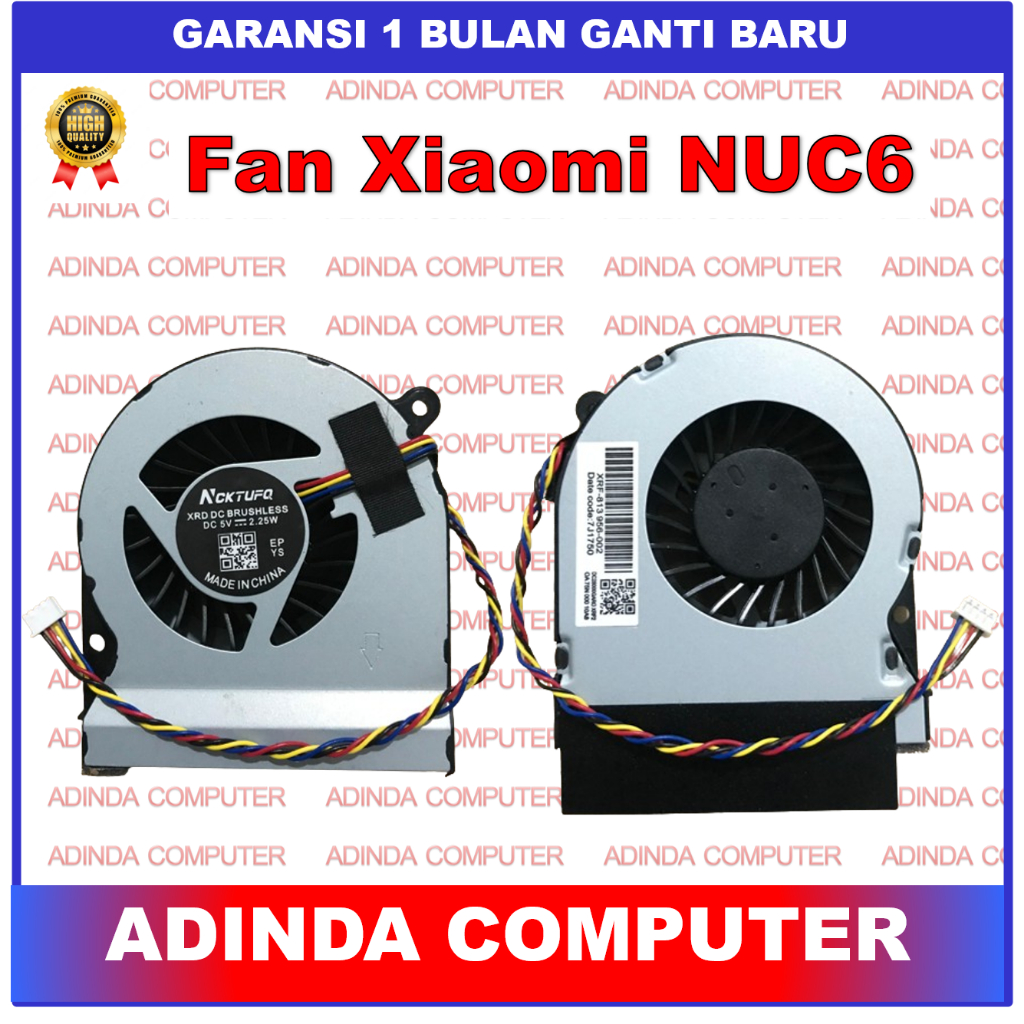 Kipas Fan Xiaomi Intel Skull Canyon NUC6 NUC 6 i3 i5 i7 NUC6I7KYK KSB0605HB KSB0605HBW5Y OEM