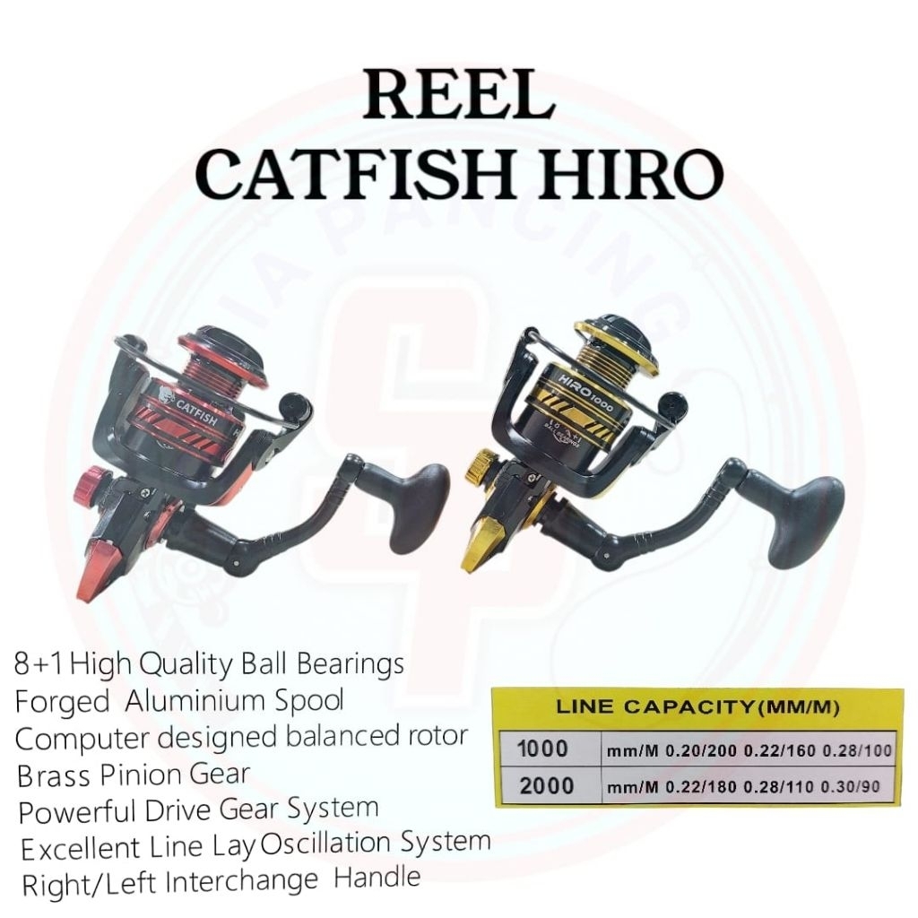 REEL CATFISH HIRO 1000