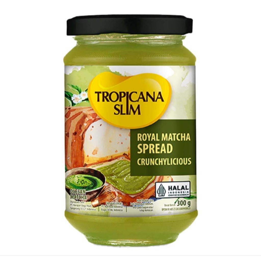 

Tropicana Slim Selai Matcha 300 g