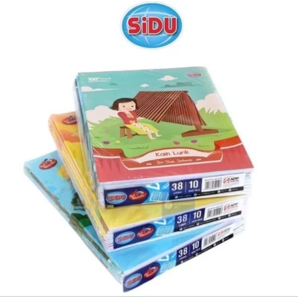 

Buku tulis SIDU 38 lembar (ecer/ satuan)