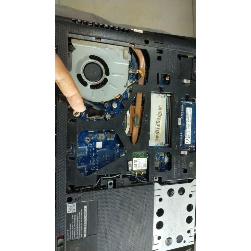 dijual mesin laptop Lenovo ideapad G41-35 AMD A6-7310 siap pasang Normal