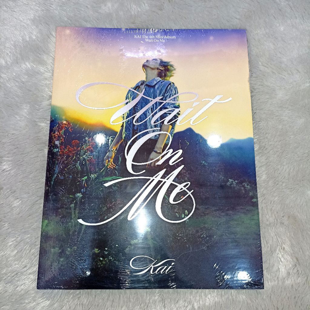 [SEALED] ALBUM KAI WAIT ON ME PHOTOBOOK VER