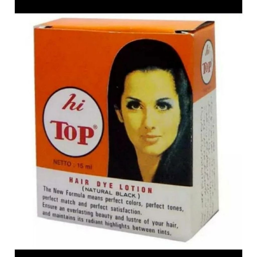 Hi Top Semir Rambut Hitam