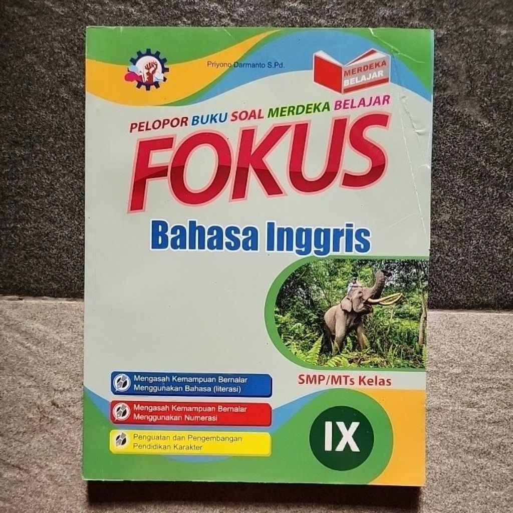 Buku Soal fokus Bahasa Inggris Smp/Mts Kelas 9 Kurikulum Merdeka