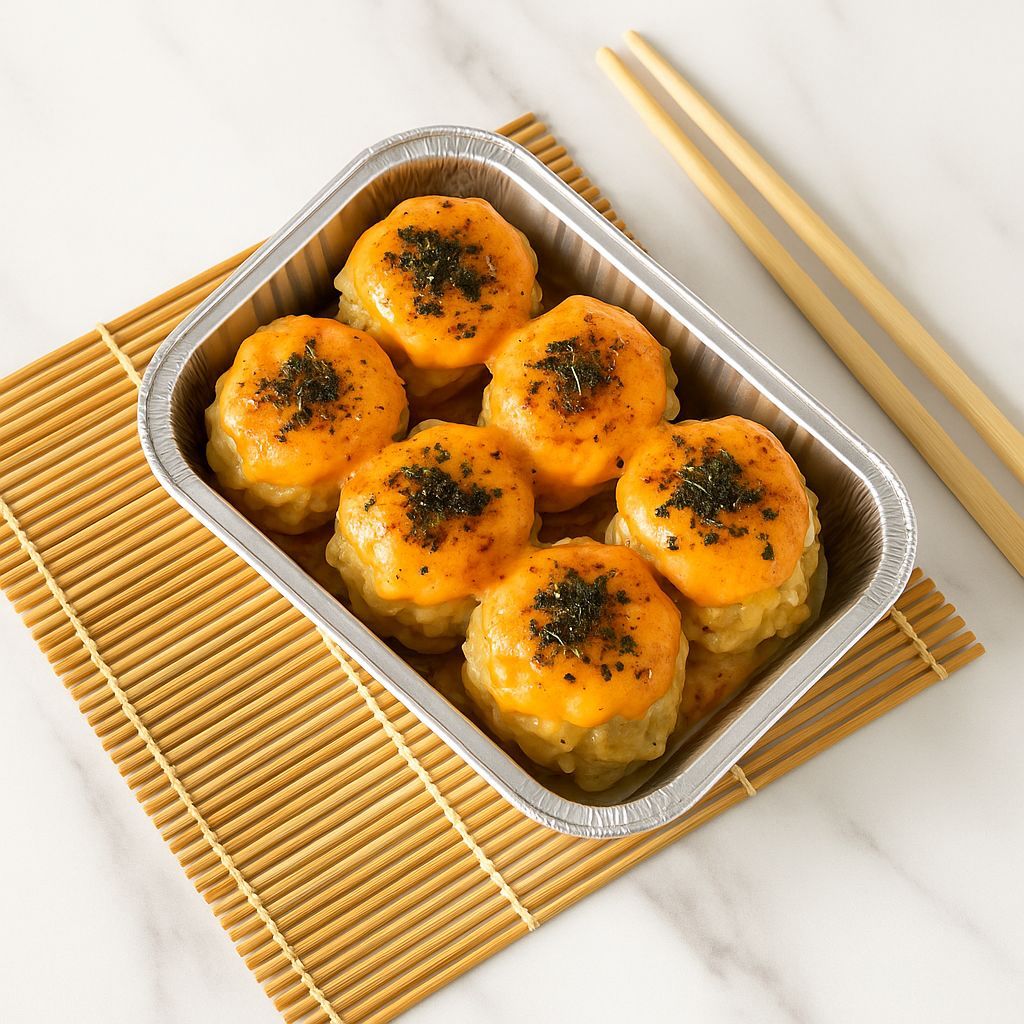 

DIMSUM VIRAL No.1 – Personal Size 6 PCS | Mentai Jepang + Tobiko | FREE Hadiah – Alaila Kitchen