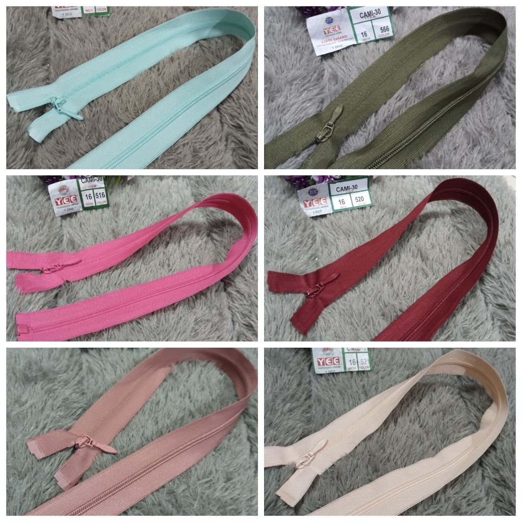 Resleting Kamisol Jepang 16 inch kebaya (40 cm)